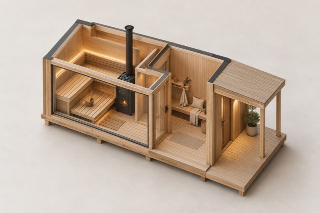 Концепт: модульная баня 3×4